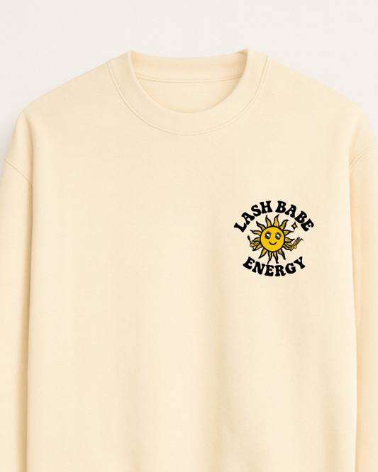 LASH BABE ENERGY SWEATSHIRTS